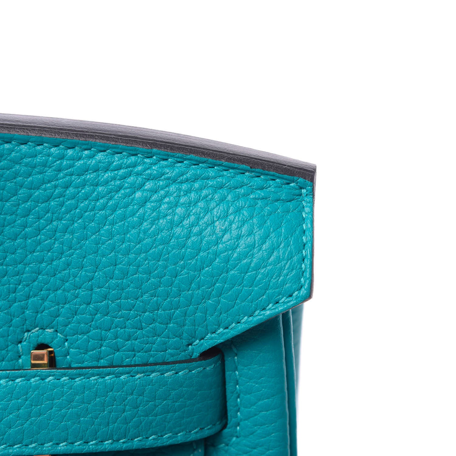 Hermes Togo Birkin 30 Turquoise 8 of 11