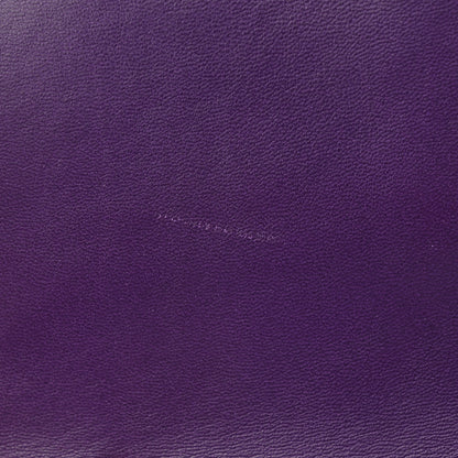 Saint Laurent Suede Small Classic Monogram Kate Tassel Satchel Purple 15 of 16