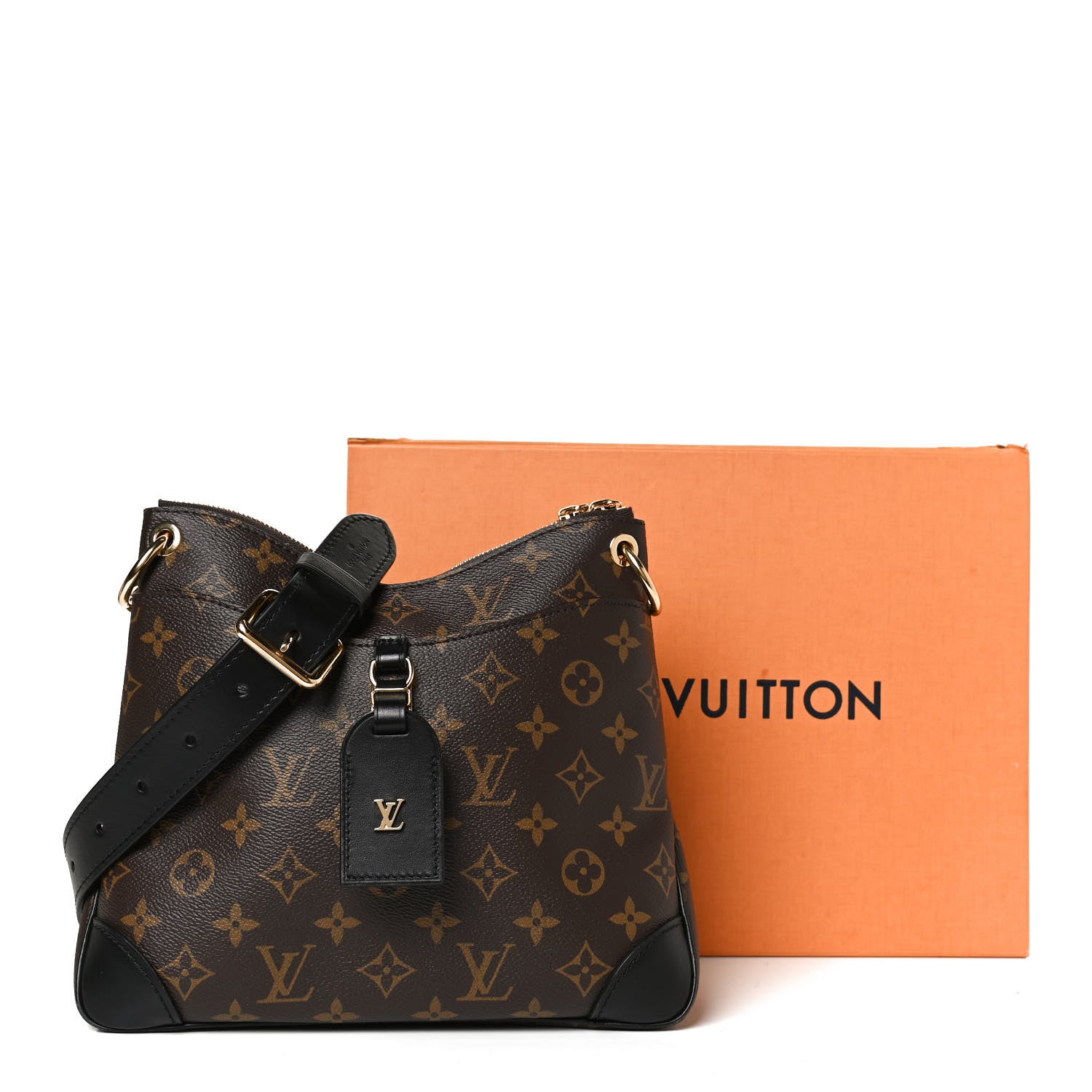 Louis Vuitton Monogram Odeon PM Black 14 of 14