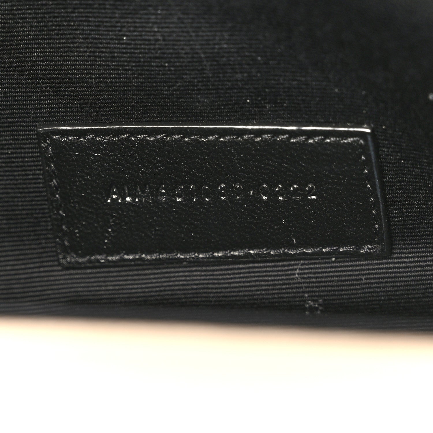 Saint Laurent Grain De Poudre Textured Mixed Matelasse Triquilt Monogram Clutch Dark Beige 8 of 10