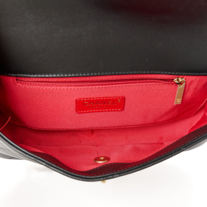 Chanel Lambskin Small A Real Catch Flap Bag Black 5 of 12
