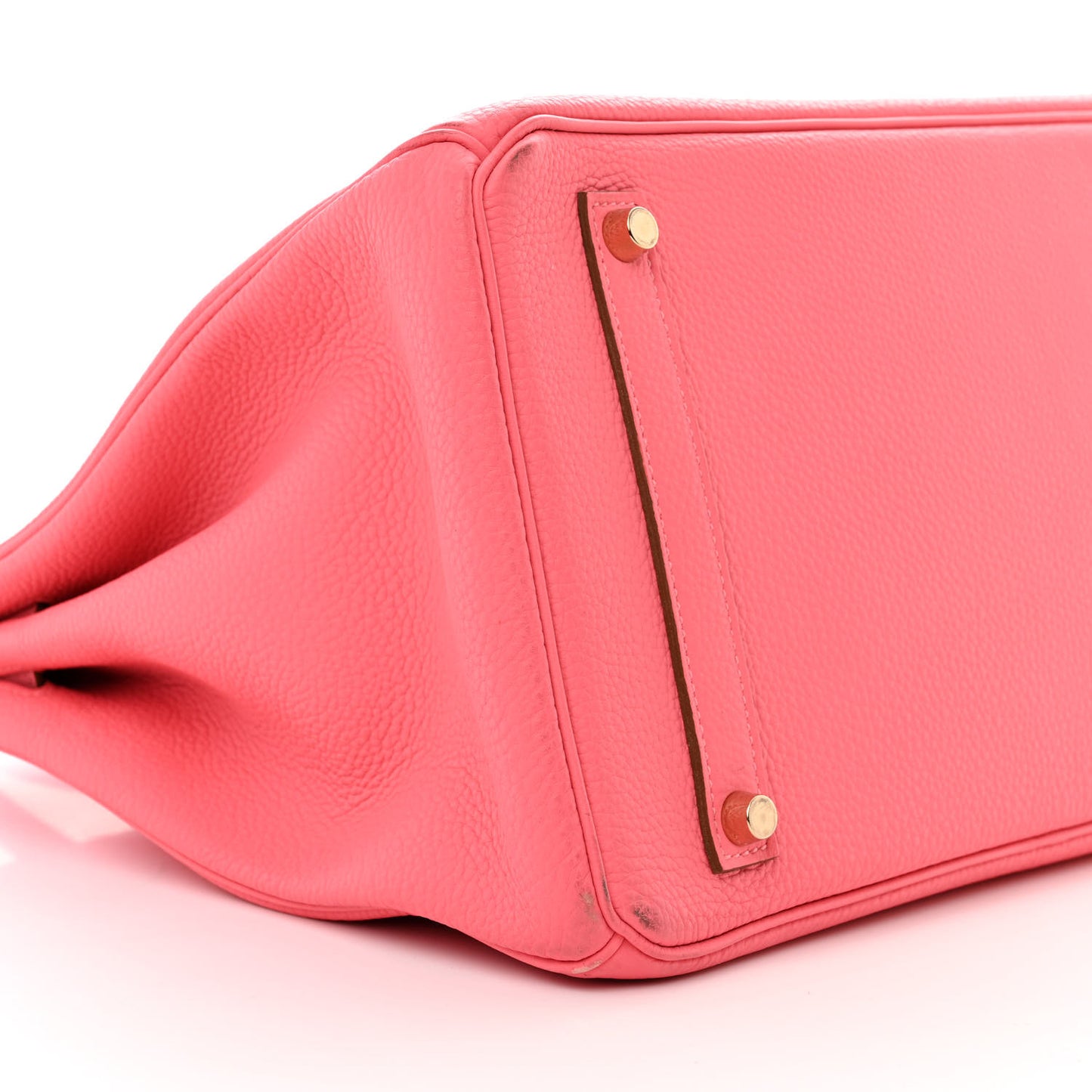 Togo Birkin 35 Rose Lipstick