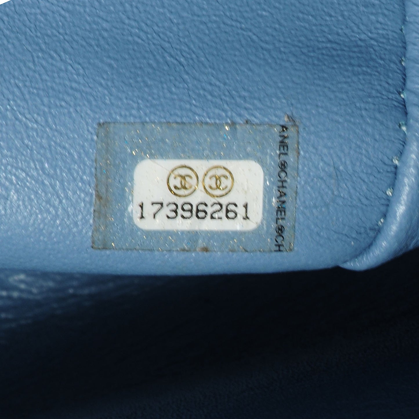 Patent Maxi Double Flap Light Blue