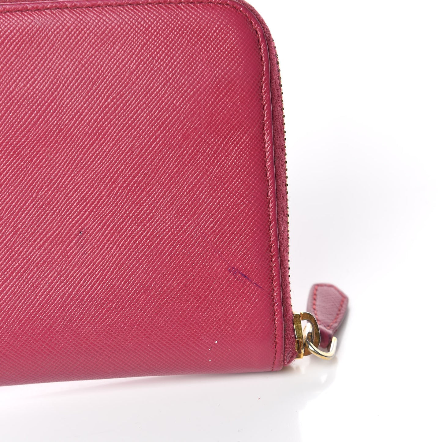 Saffiano Zip Around Wallet Peonia