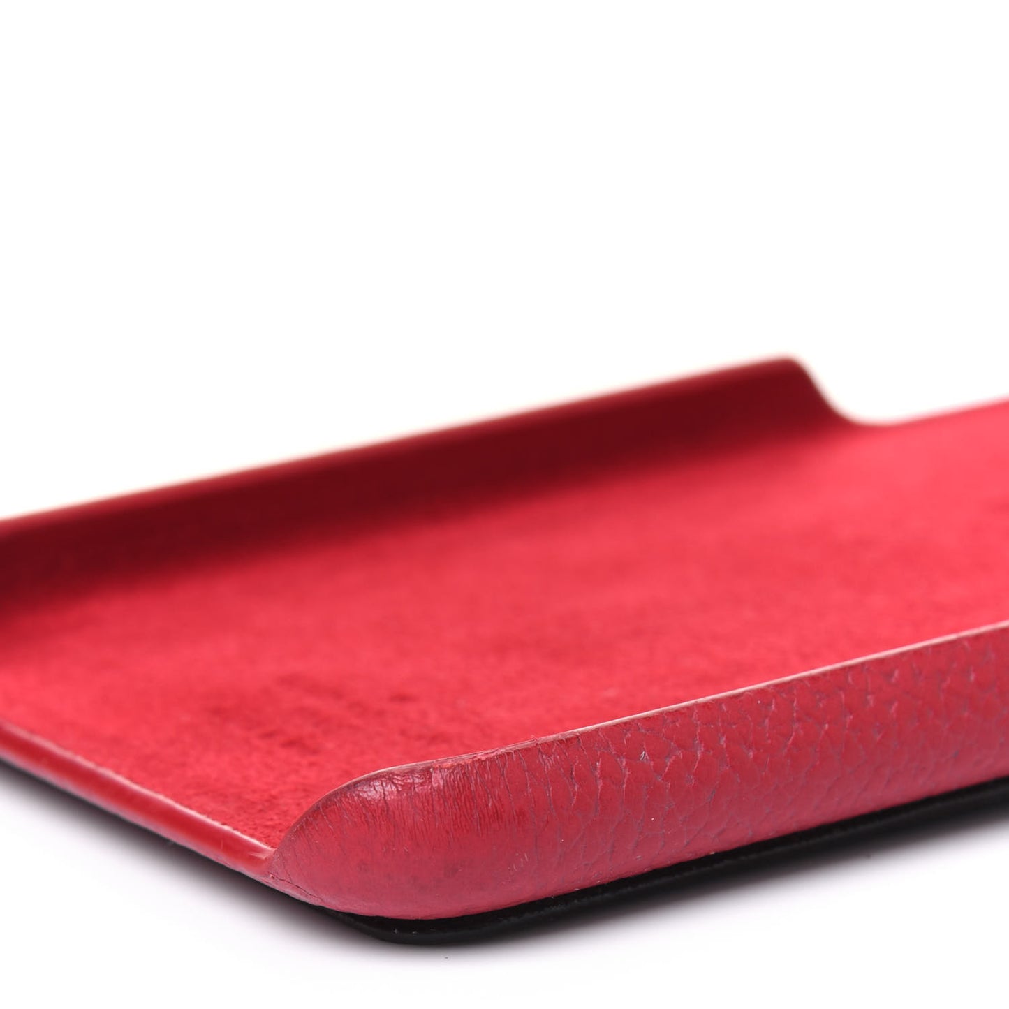 Calfskin Monogram iPhone 11 Pro Max Bumper Scarlet