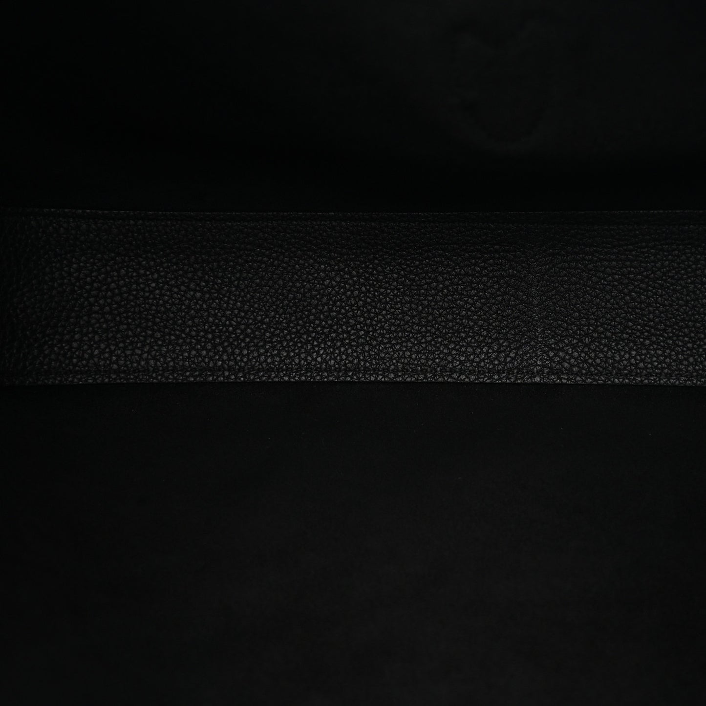 Soft Grained Calfskin Large Jackie Hobo Black