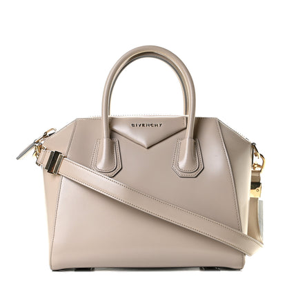 Givenchy Shiny Lord Calfskin Small Antigona Sand 1 of 8