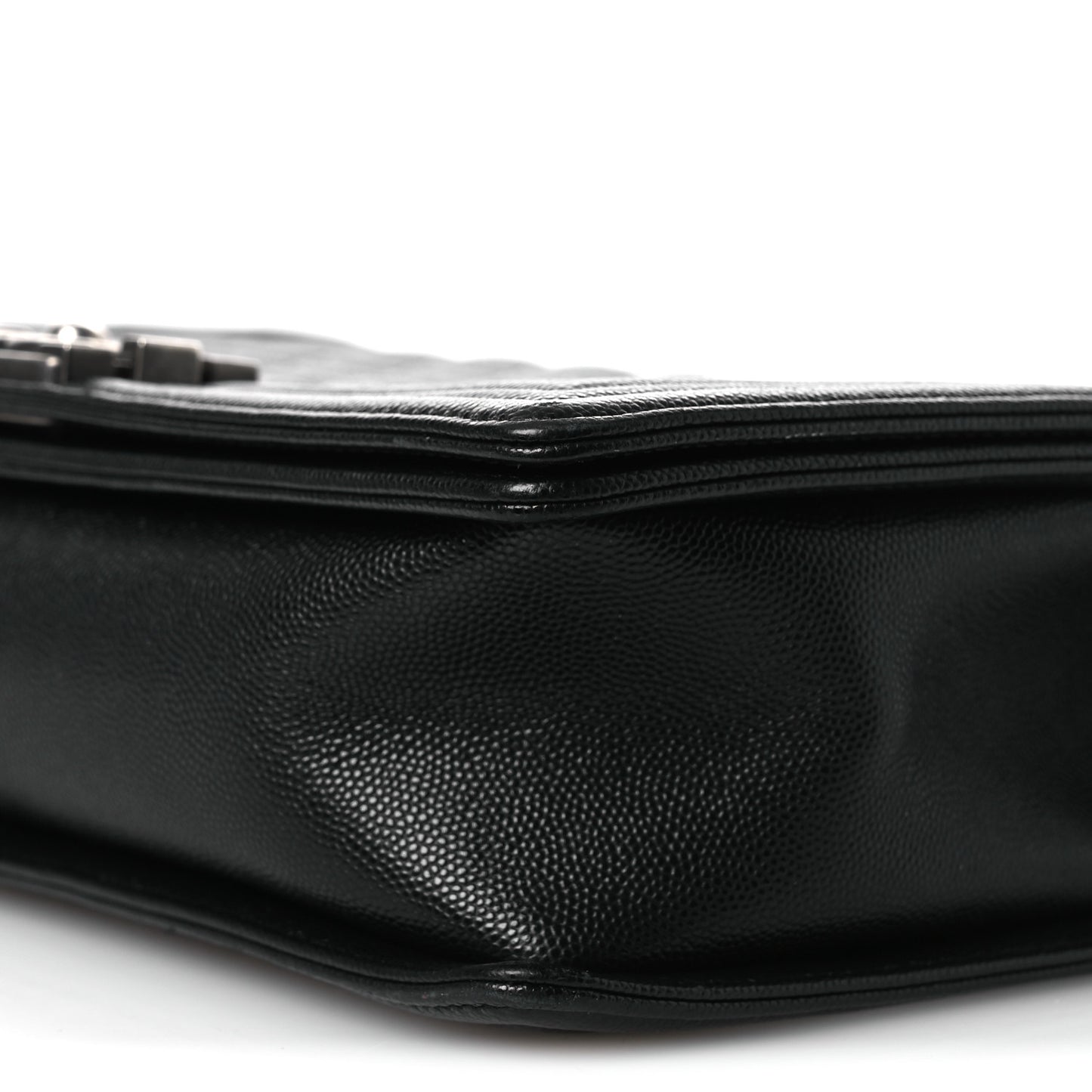 Caviar Quilted New Medium Boy Flap Black