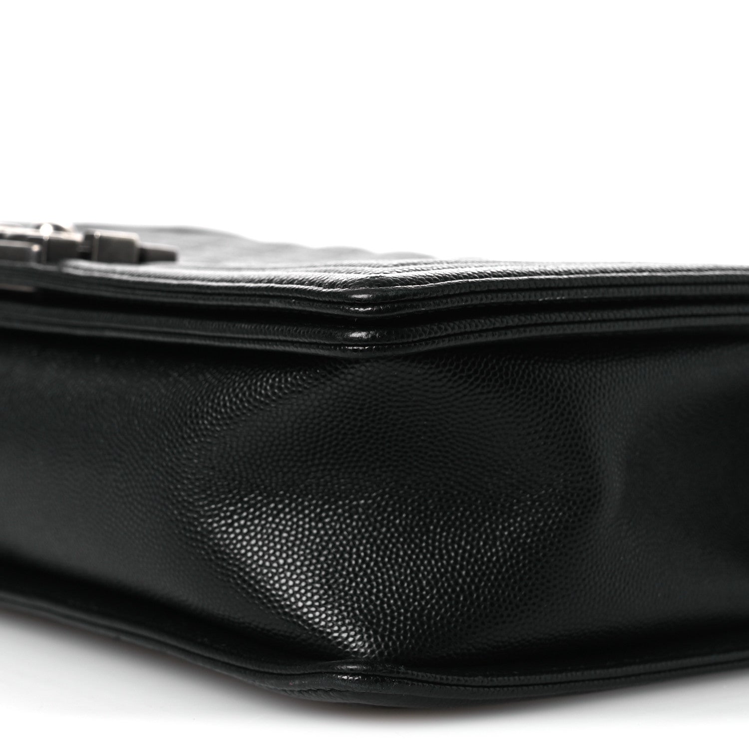Chanel Caviar Quilted New Medium Boy Flap Black 10 of 11