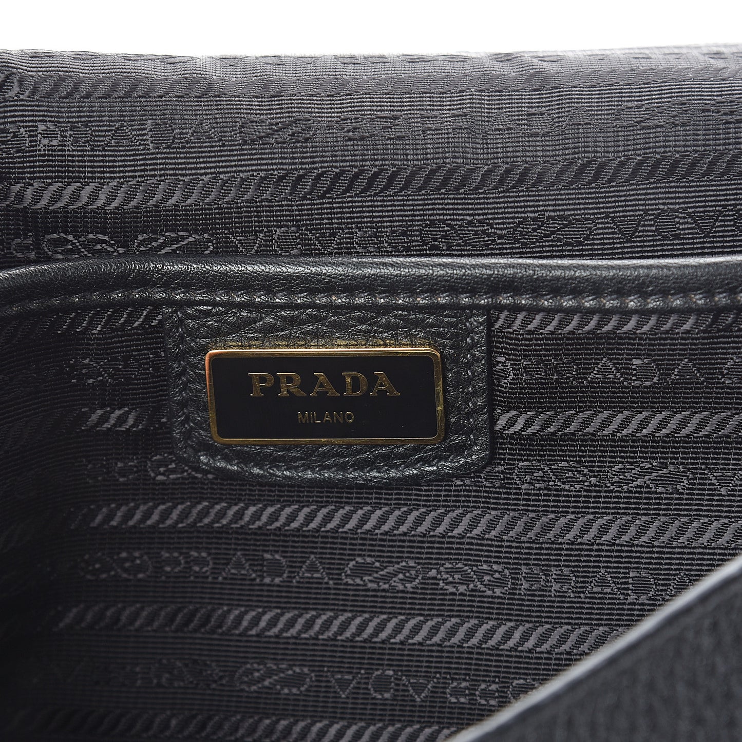 Vitello Phenix Crossbody Bag Black