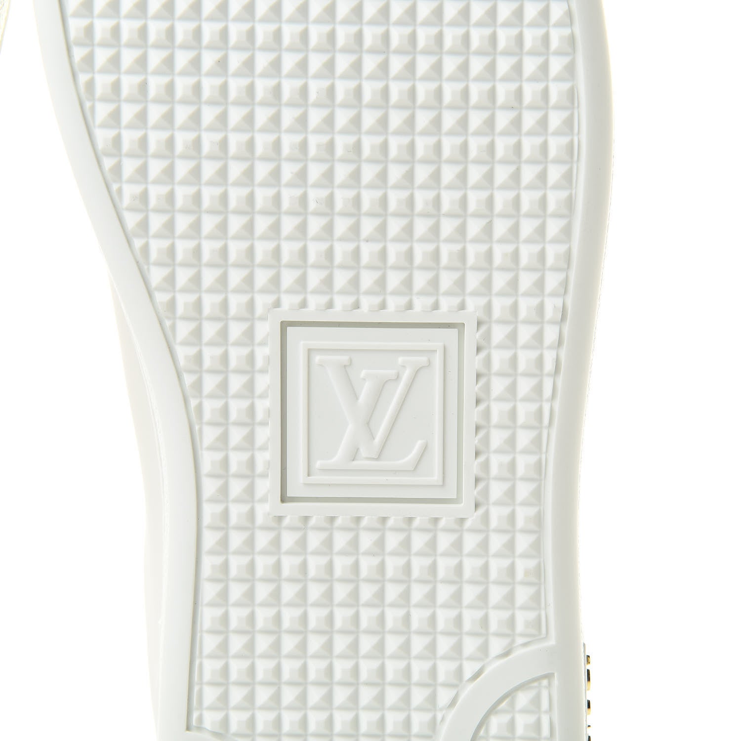 Louis Vuitton Calfskin Frontrow Sneakers 41 White 6 of 9