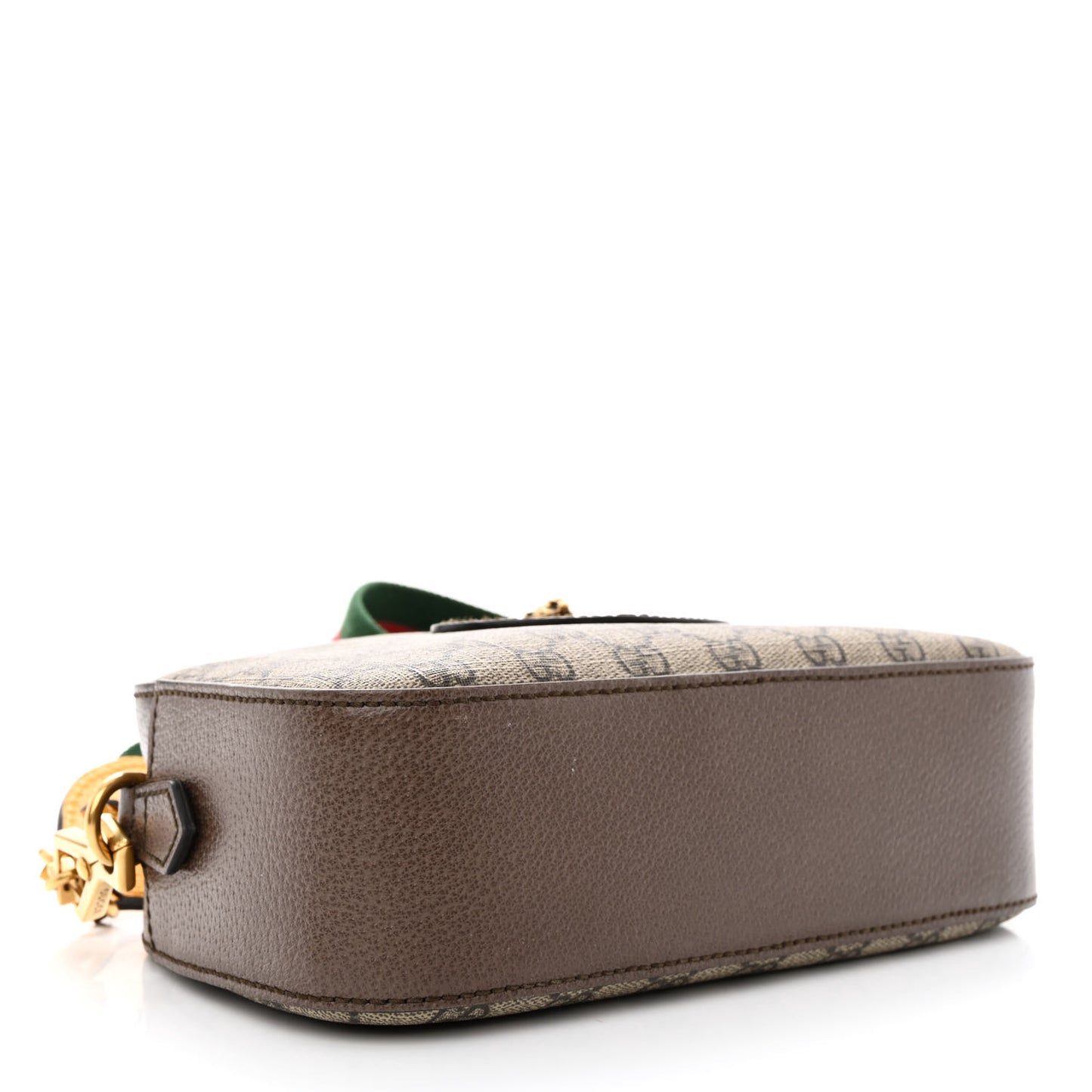 GG Supreme Monogram Web Neo Vintage Shoulder Bag Beige New Acero Crop