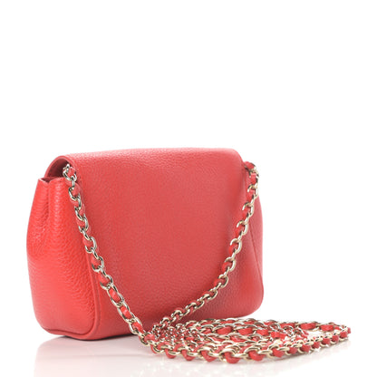 Mulberry Classic Grain Calfskin Mini Lily Hibiscus 3 of 12