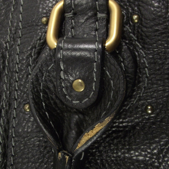 Chloe Leather Paddington Tote Noir 13 of 14