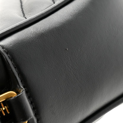 Saint Laurent Calfskin Matelasse Monogram Lou Camera Bag Black 13 of 13