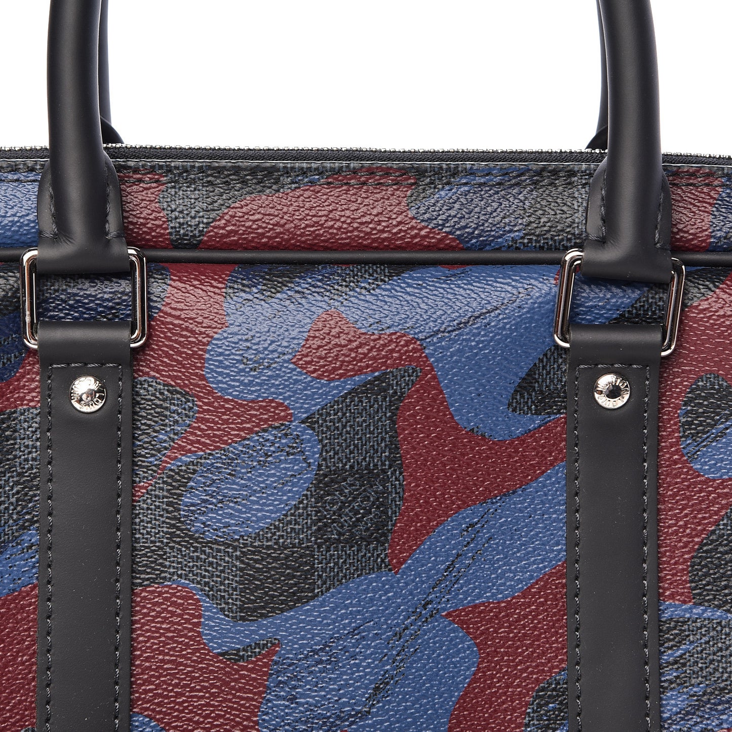 Damier Cobalt Camouflage Porte Documents Voyage PM