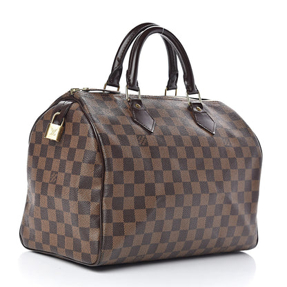 Louis Vuitton Damier Ebene Speedy 30 3 of 12