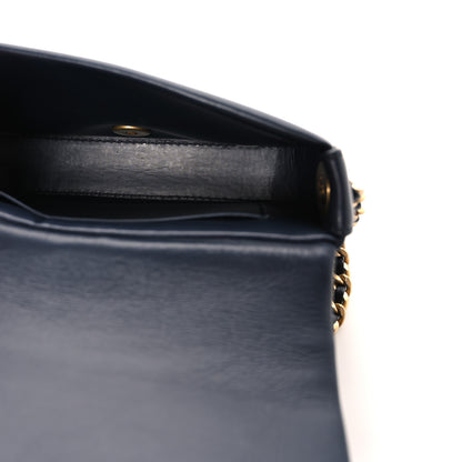 Chanel Calfskin Quilted Mini Nailed CC Flap Bag Blue 5 of 10