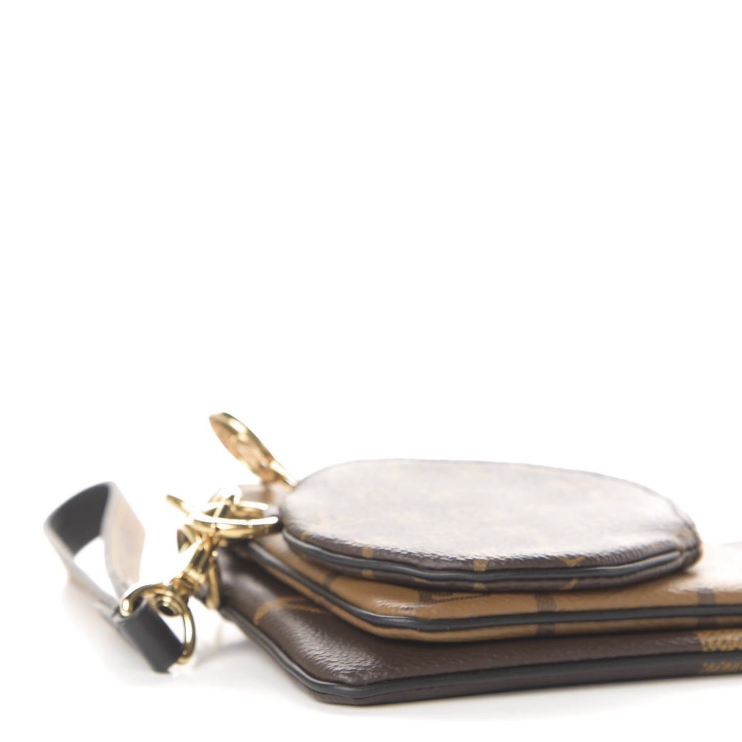 Reverse Monogram Giant Trio Pouch