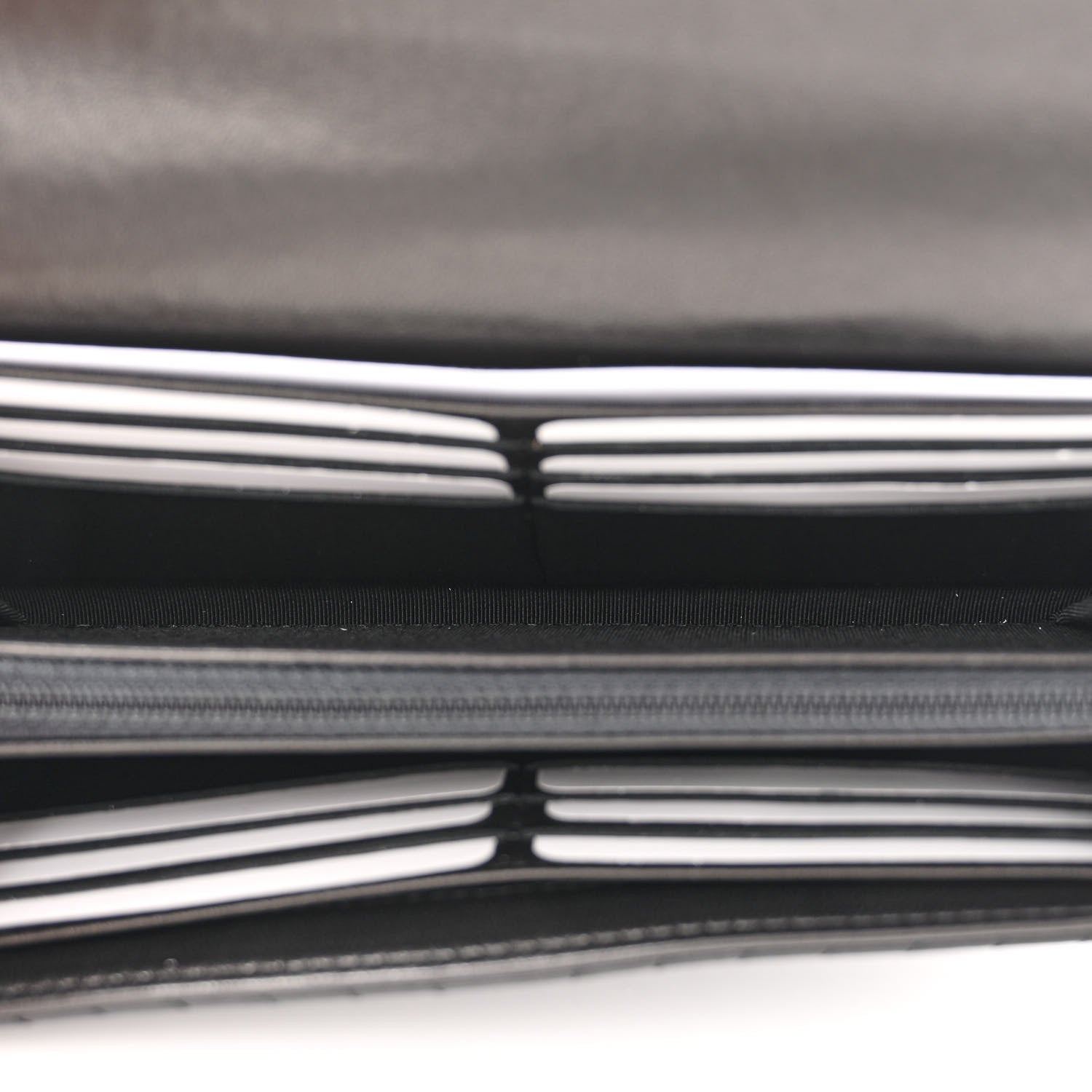 Chanel Aged Calfskin Quilted Large Reissue Gusset Flap Wallet So Black 5 of 10