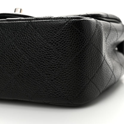 Chanel Caviar Quilted Mini Square Flap Black 10 of 11