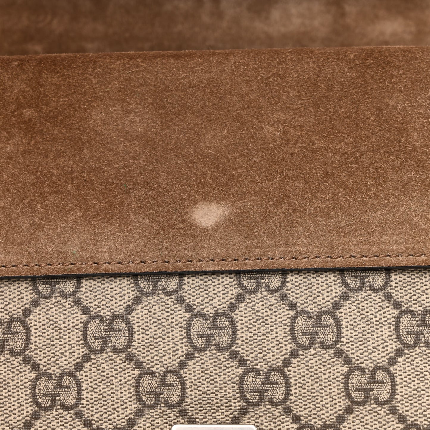 GG Supreme Monogram Mini Dionysus Shoulder Bag Taupe