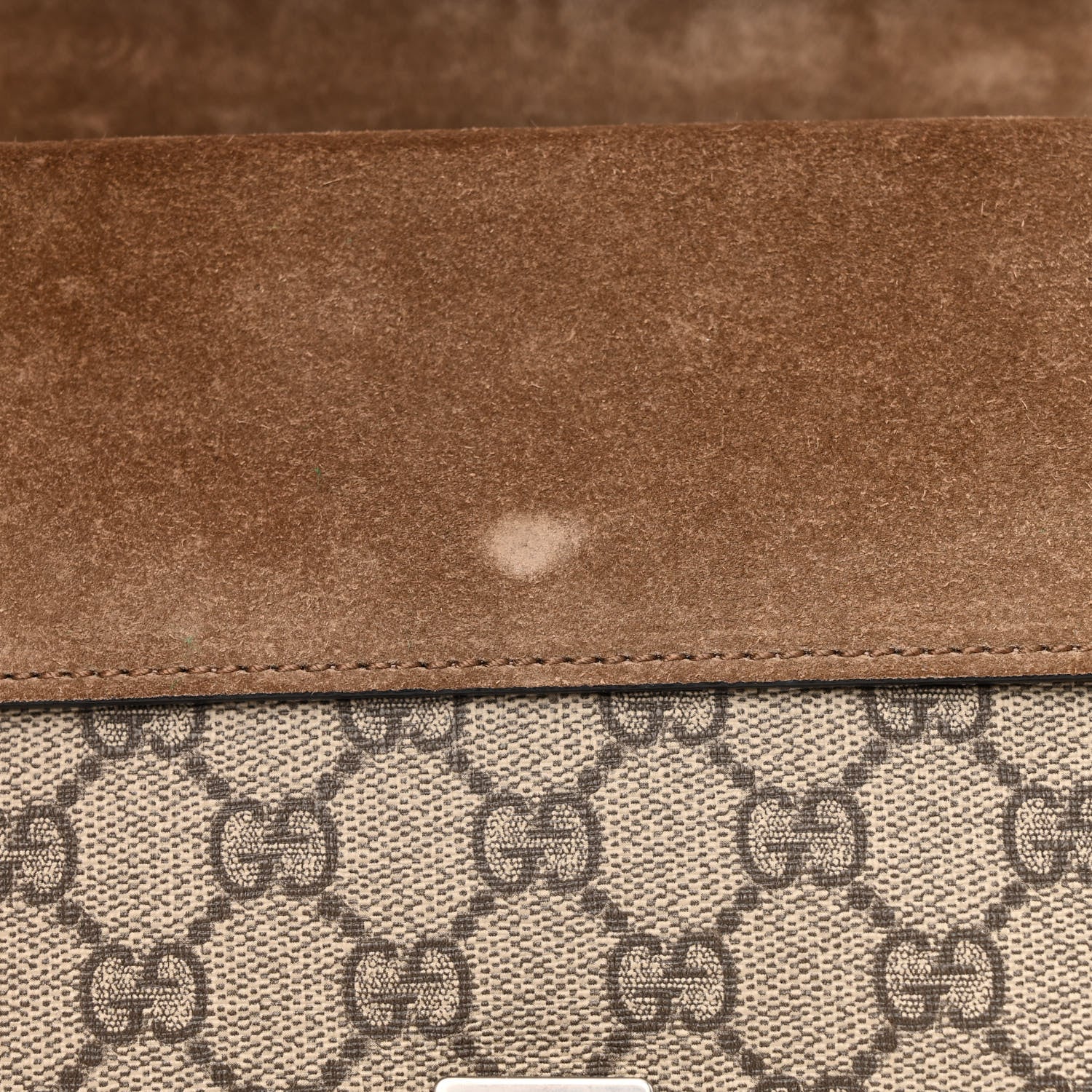 Gucci GG Supreme Monogram Mini Dionysus Shoulder Bag Taupe 15 of 15