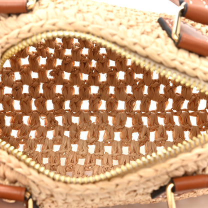 Louis Vuitton Raffia Nano Speedy Natural Tan 5 of 10