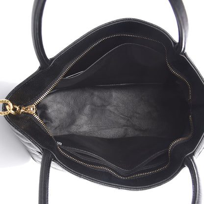 Chanel Caviar Quilted Medallion Tote Black 5 of 9