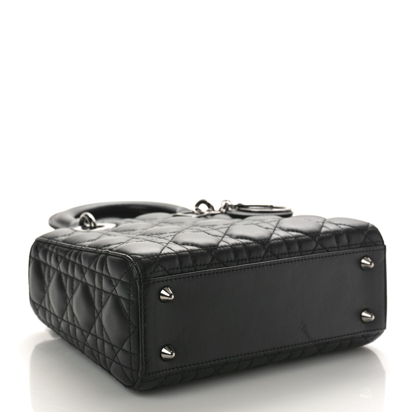 Lambskin Cannage Small My ABCDior Lady Dior Black