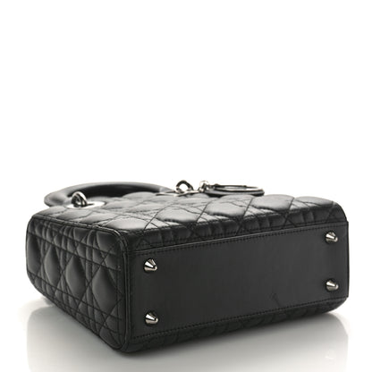 Christian Dior Lambskin Cannage Small My ABCDior Lady Dior Black 4 of 8