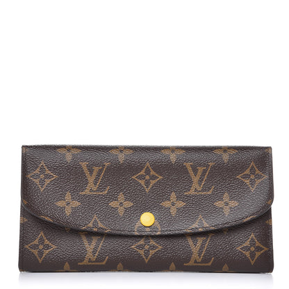 Louis Vuitton Monogram Emilie Wallet Jonquille 1 of 8