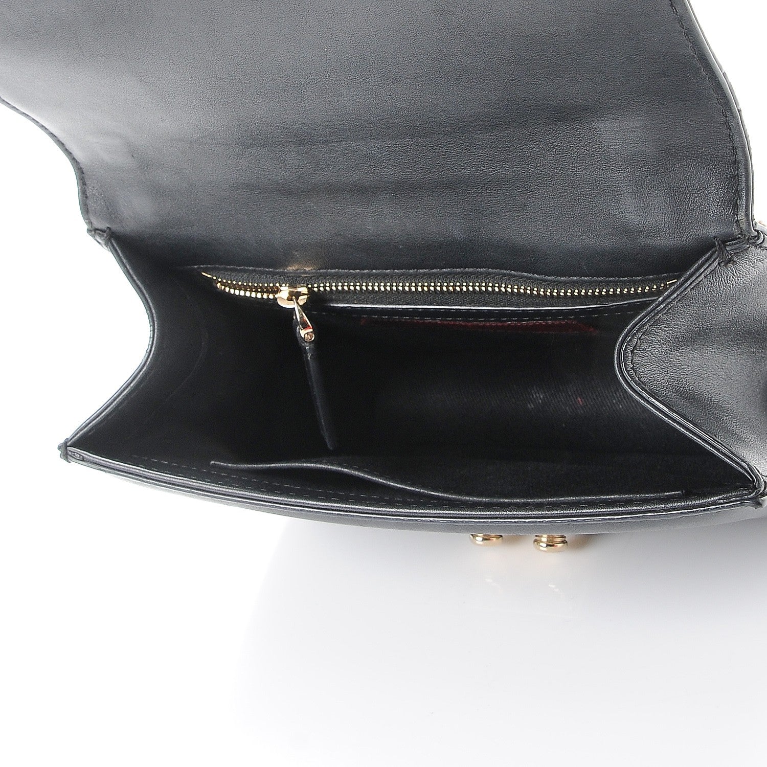 Valentino Garavani Vitello Small Glam Lock Rockstud Flap Black 6 of 9