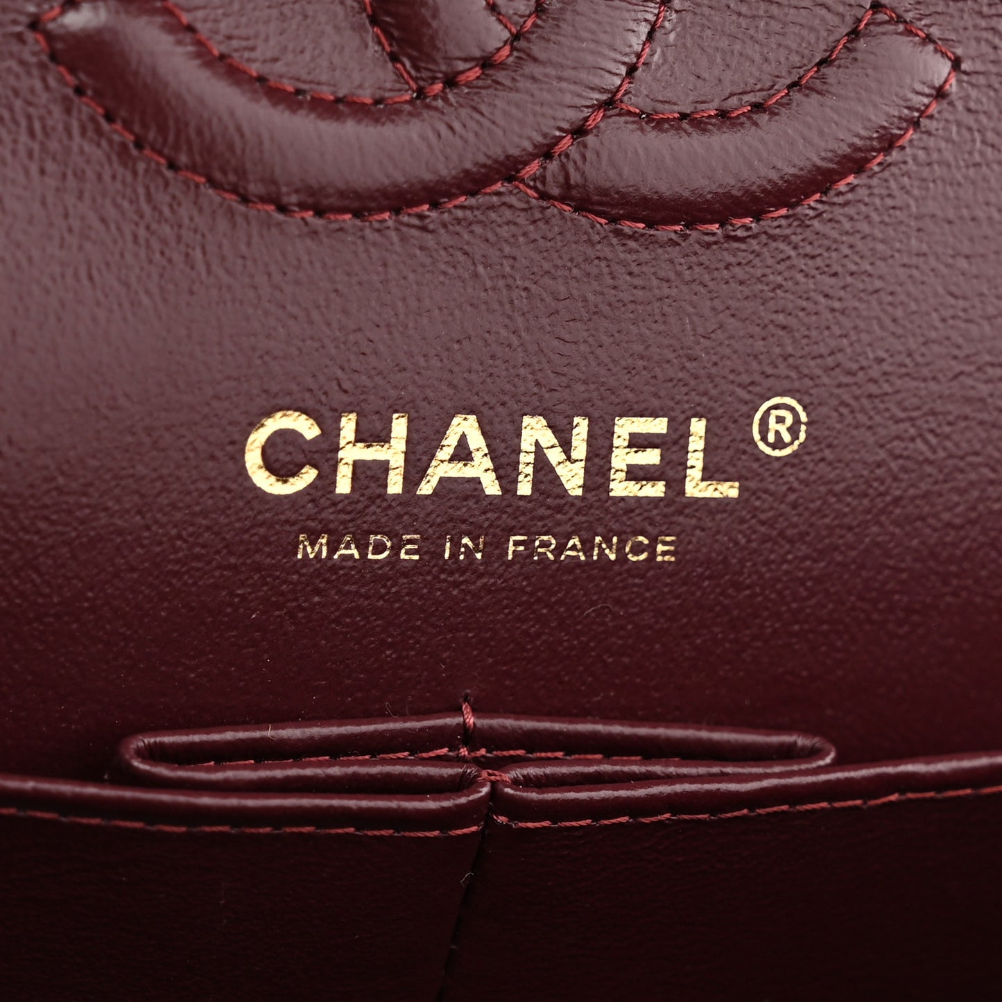 Lambskin Quilted Small Double Flap Black