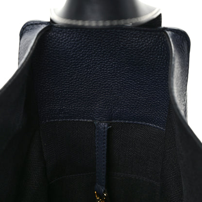 Loewe Calfskin Small Hammock Shoulder Bag Midnight Blue Black 8 of 10