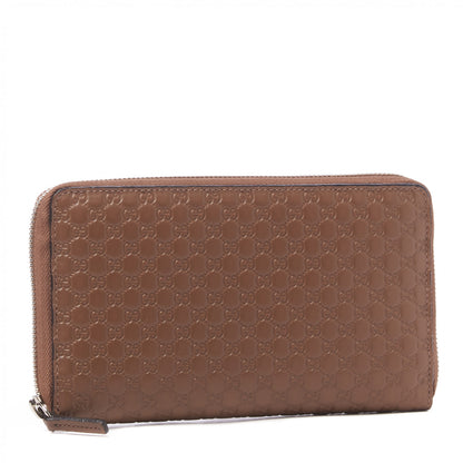 Gucci Microguccissima Large Zip Around Organizer Wallet Acero 2 of 8