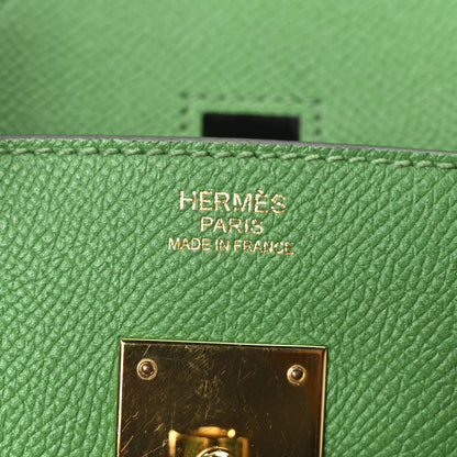 Hermes Epsom Birkin 30 Bambou 6 of 10