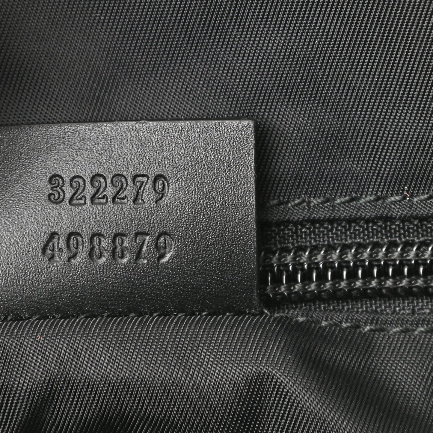 GG Supreme Monogram Crossbody Messenger Bag Black Grey