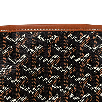 Goyard Goyardine Saint Louis GM Black Gold 6 of 9