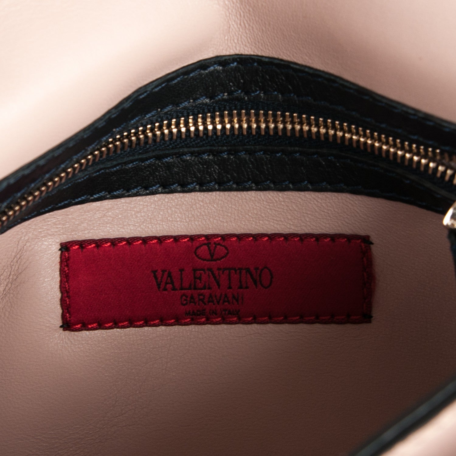Valentino Garavani Nappa Rockstud Wristlet Clutch Black 6 of 6