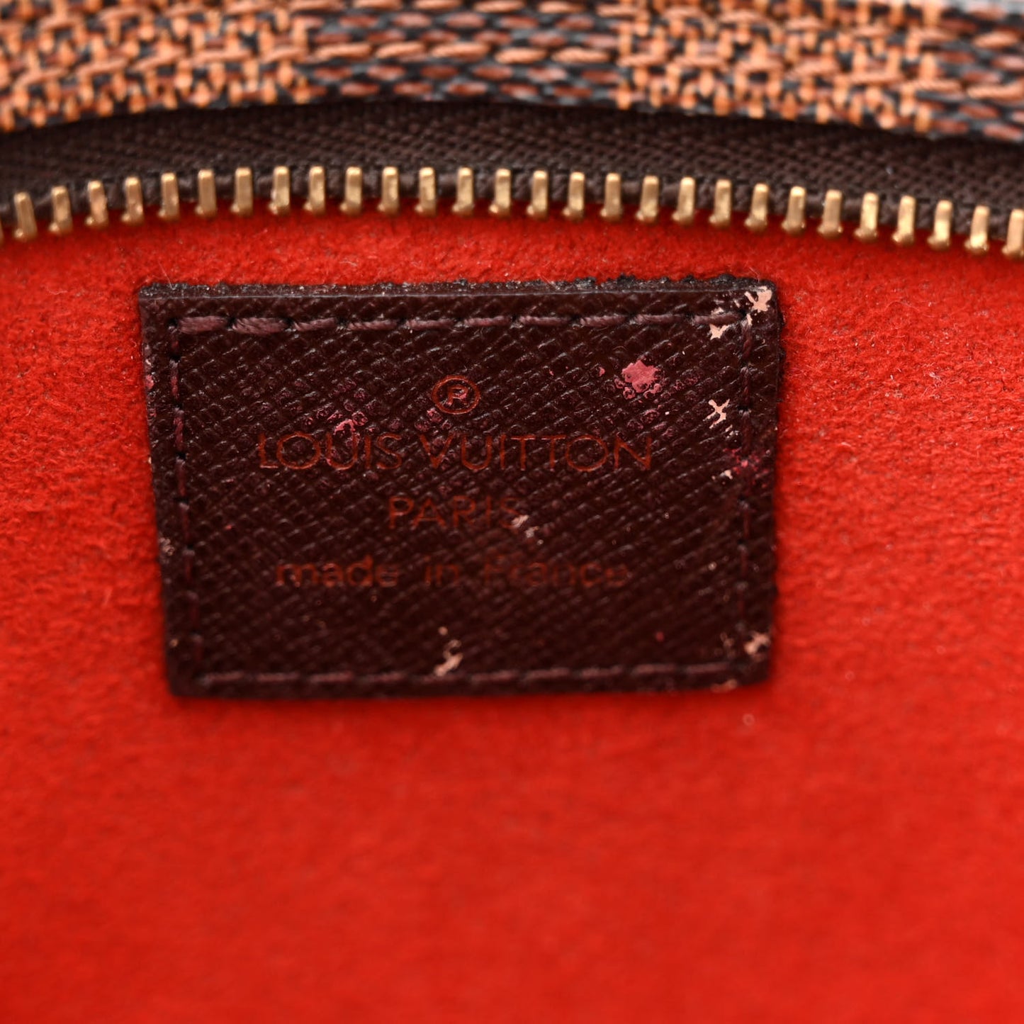 LOUIS VUITTON Damier Ebene Marais Bucket 23