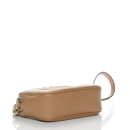 Gucci Pebbled Calfskin Small Soho Disco Bag Rose Beige 4 of 7