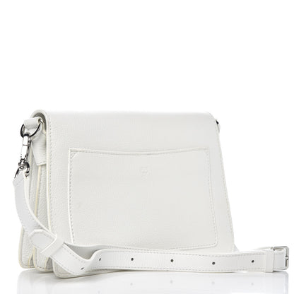 MCM Grained Calfskin Small Patricia Crossbody White 3 of 12