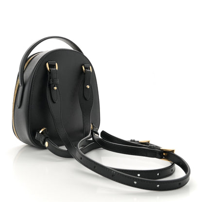 Prada Saffiano Lux Mini Odette Backpack Black 3 of 10