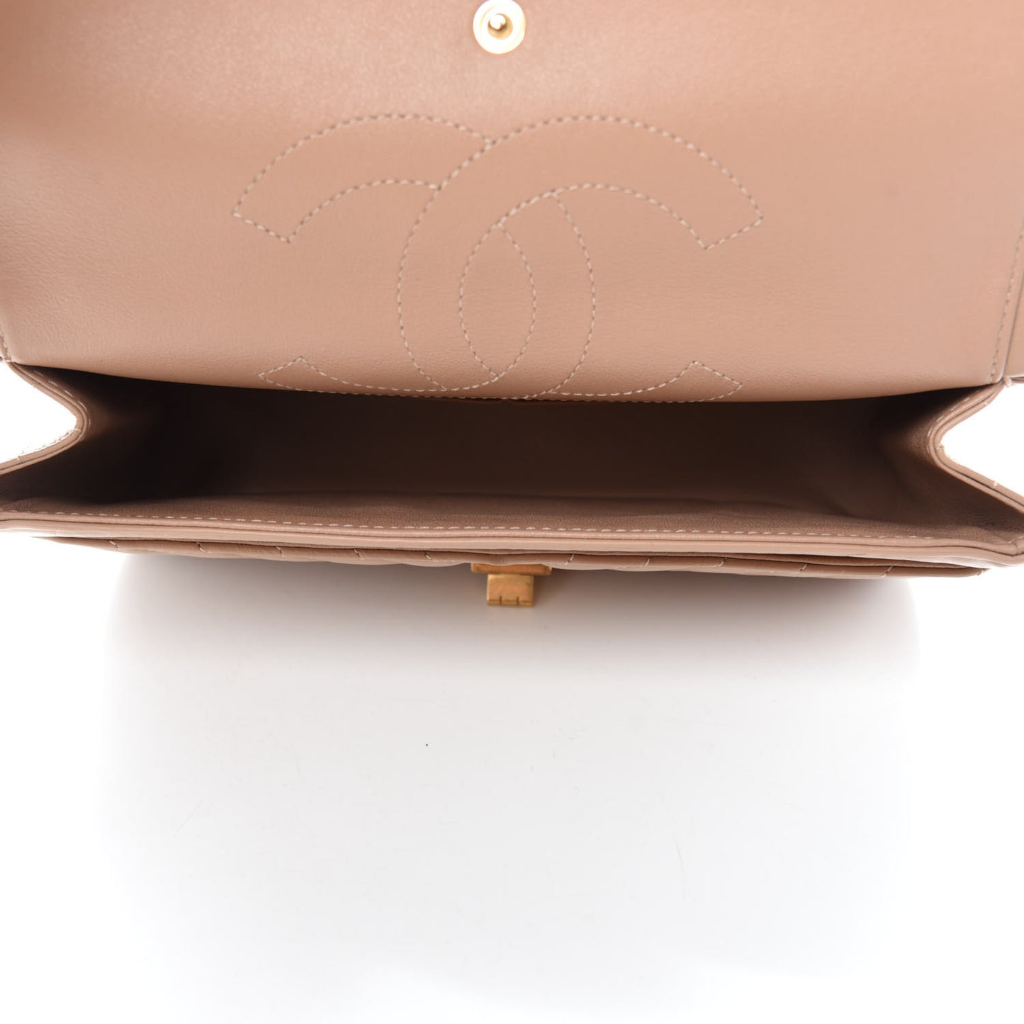 Aged Calfskin Chevron Quilted 2.55 Reissue 225 Flap Beige