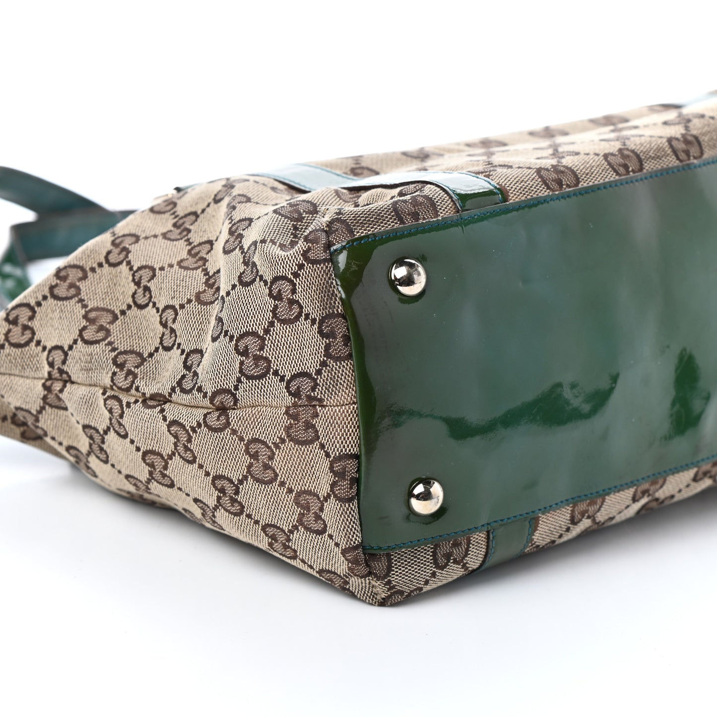 Monogram Medium Abbey Tote Green
