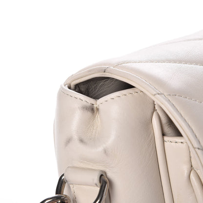Saint Laurent Calfskin Y Quilted Monogram Loulou Shoulder Bag Porcellana 6 of 15