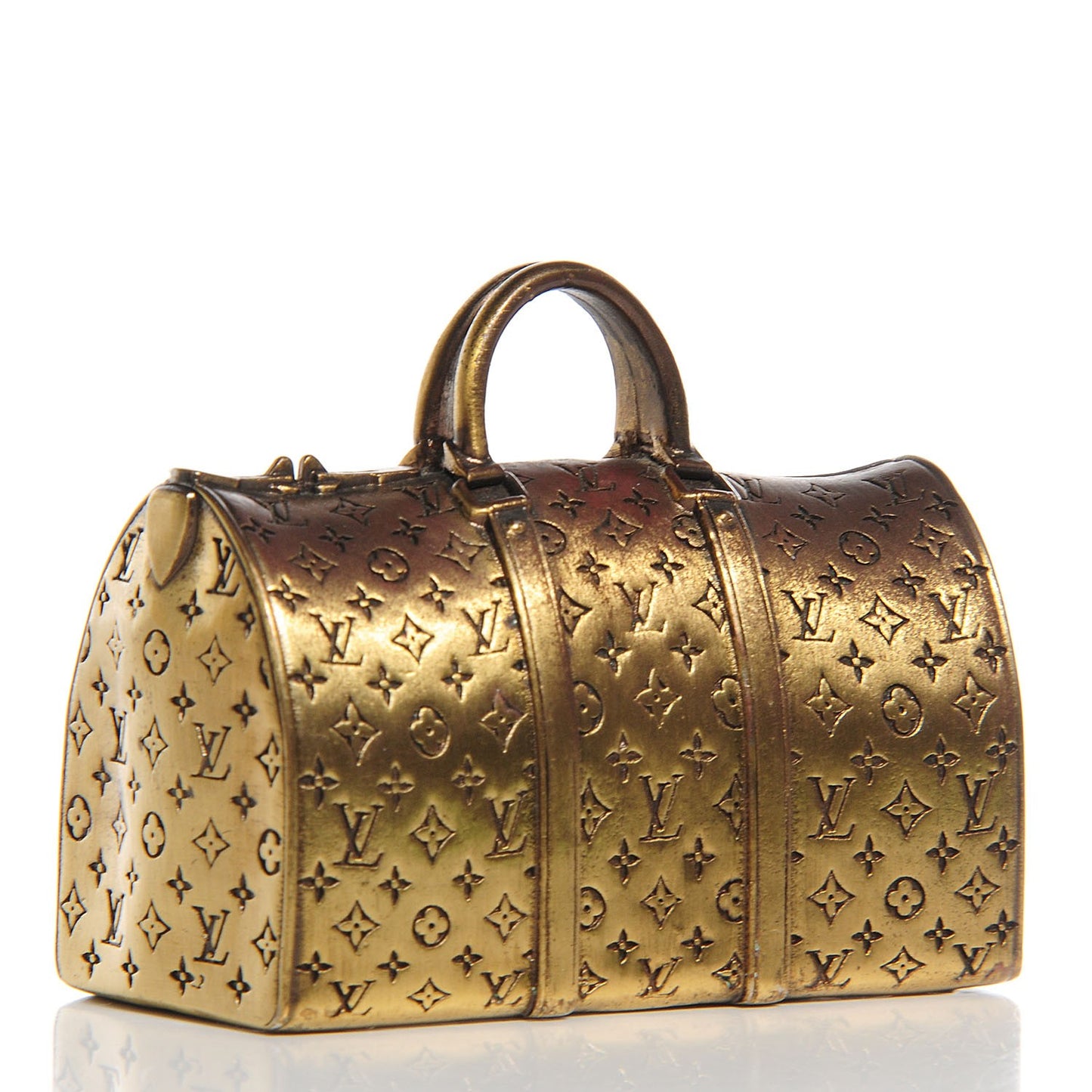 Antique Brass Keepall Paperweight