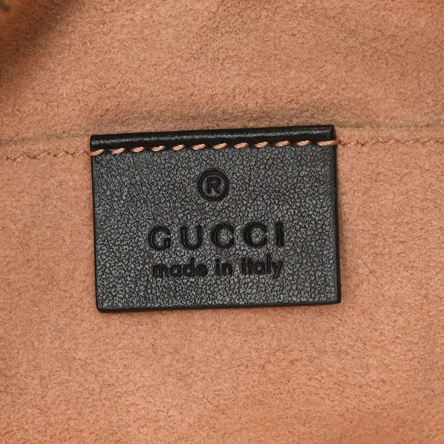 Gucci Calfskin Matelasse Small GG Marmont Chain Shoulder Bag Black 6 of 8