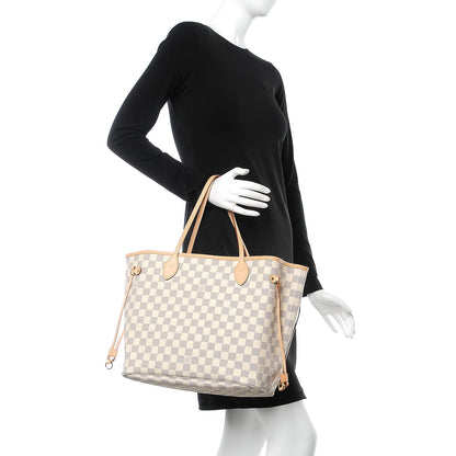 Louis Vuitton Damier Azur Neo Neverfull MM 2 of 8